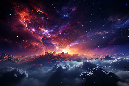 漂亮的银河星云图片