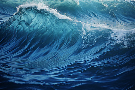 水波粼粼波浪图片