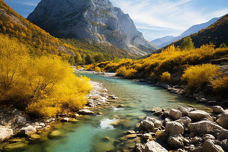 一座山峰图片