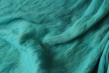 蓝色的针织毛毯图片