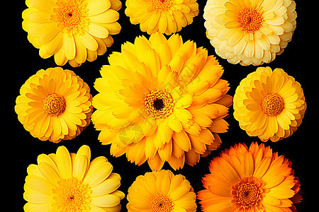 金盏花花朵合集图片