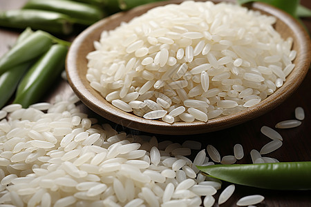 香喷喷的白米饭图片