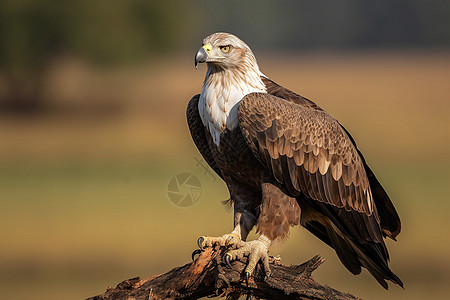 猛禽霸主非洲草原上的战鹰图片