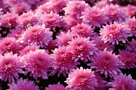 溢彩盛放的粉色花朵图片