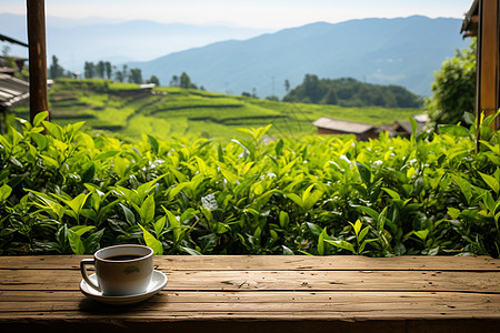 茶园风光图片