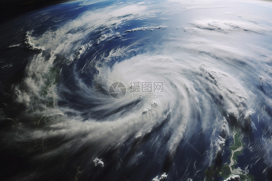 卫星的风暴照片图片