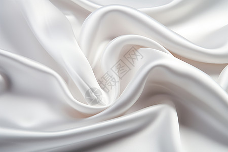 白色的丝绸背景图片