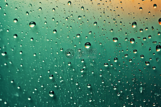 雨中的窗户图片