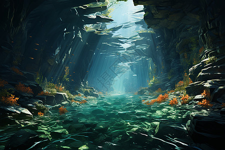 水下的迷人世界图片