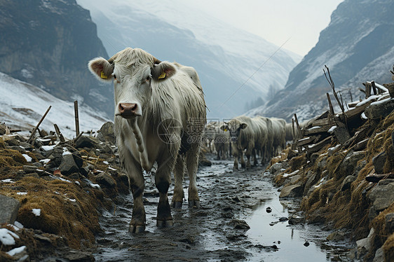 绝地求生的牛群图片