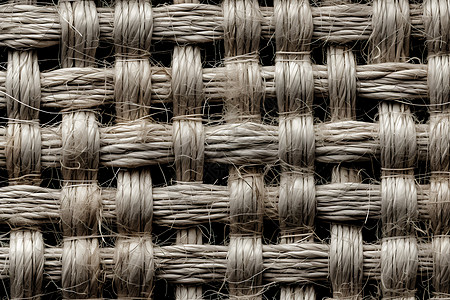 绳子纹理纺织麻布背景