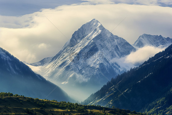 高海拔山脉图片