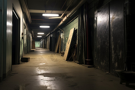 地下的长廊图片