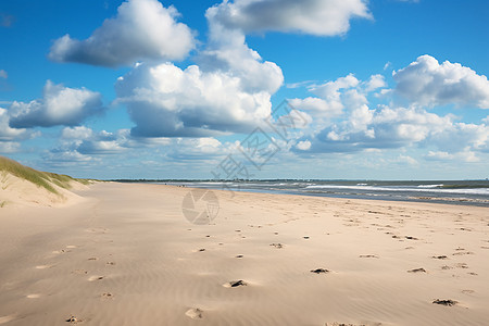 浩瀚海岸的美丽景观图片