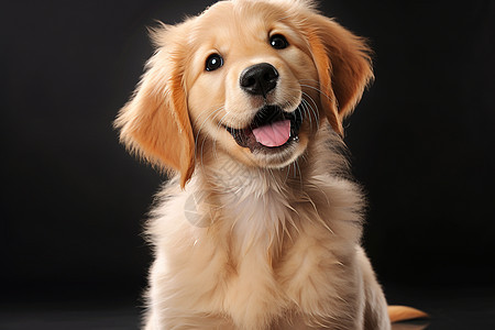 开心快乐的小狗图片