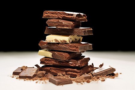 健康可口的巧克力图片