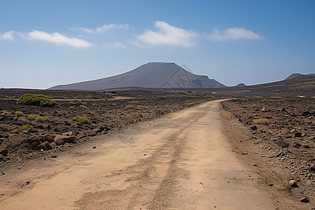 一座山岳道路图片