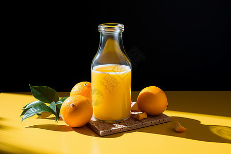 果香的橙汁图片