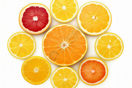 鲜美多汁的香橙图片