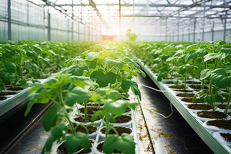 温室里的植物图片