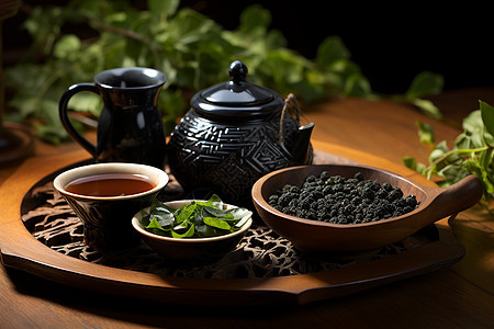 传统的东方品茶文化图片