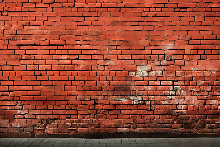 红砖墙背景图片