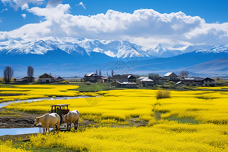 乡村的农场图片