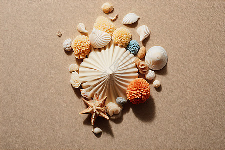 海洋生物贝壳图片