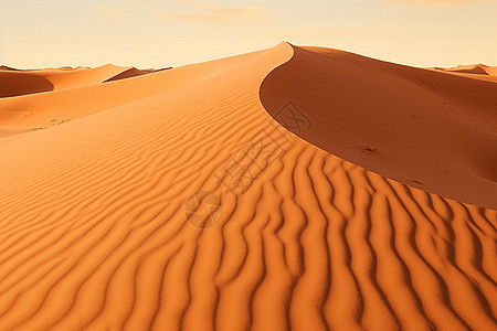 天然的沙漠景观背景图片