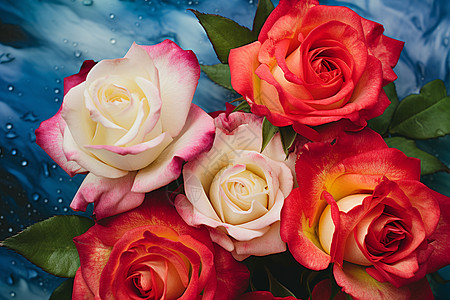 花束玫瑰静物图片