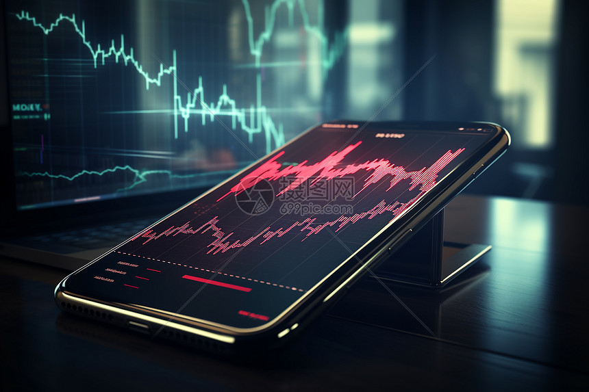 股票图表背景图片素材-正版创意图片600729831-摄图网
