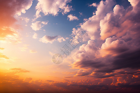 日出美丽云层图片