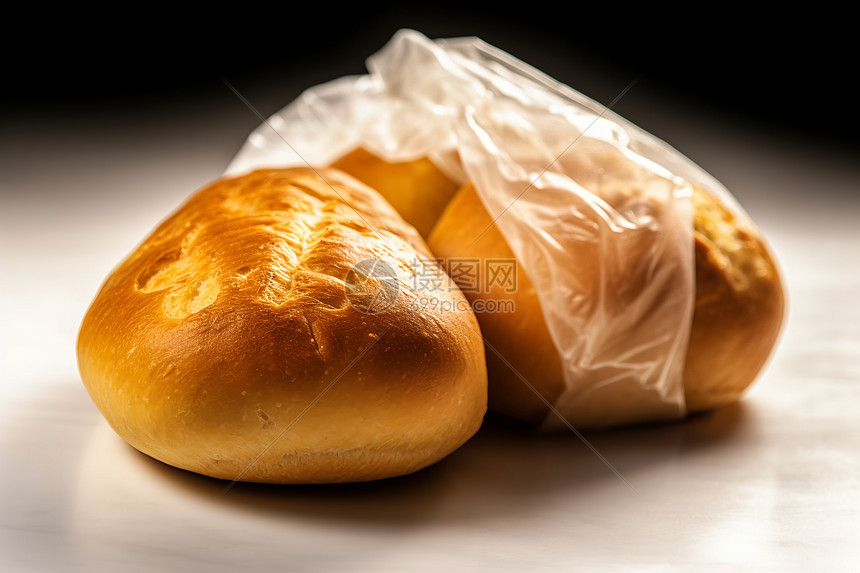 新鲜的面包图片