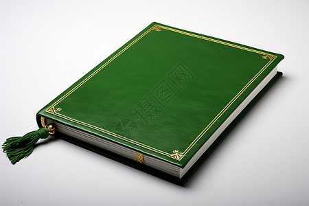 绿色的笔记本背景图片