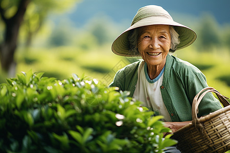 茶农的智慧与欢乐图片