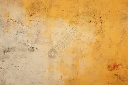 复古的黄色墙壁图片