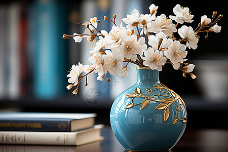 现代设计的花瓶背景图片