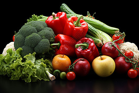 营养丰富的蔬菜图片