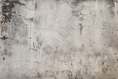 灰色的水泥墙壁背景图片