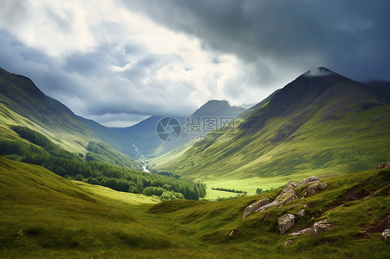 苏格兰高地之美图片