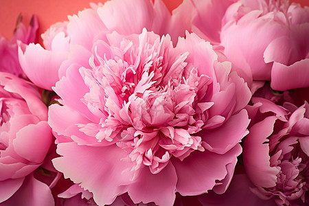 美丽的粉色牡丹图片