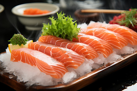 健康营养的寿司图片