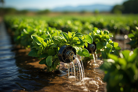 农业灌溉图片