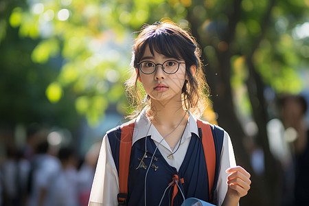 青春女学生图片