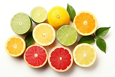 各种柑橘类水果图片