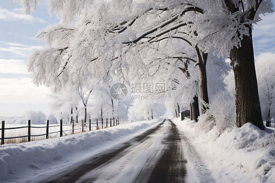 冰雪乡村之旅图片