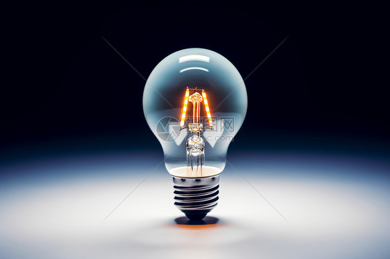 集能量的灯泡图片