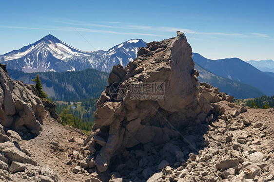 火山碎石图片