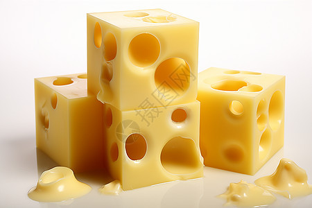 手工奶酪背景图片