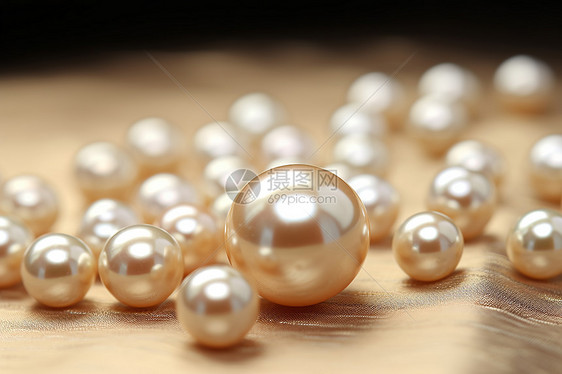 美丽的珍珠（去掉关键词中的豪华,项链，加上珠宝）图片